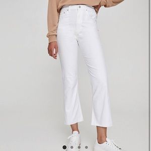 PULL&BEAR Cropped Kick Flare Jeans